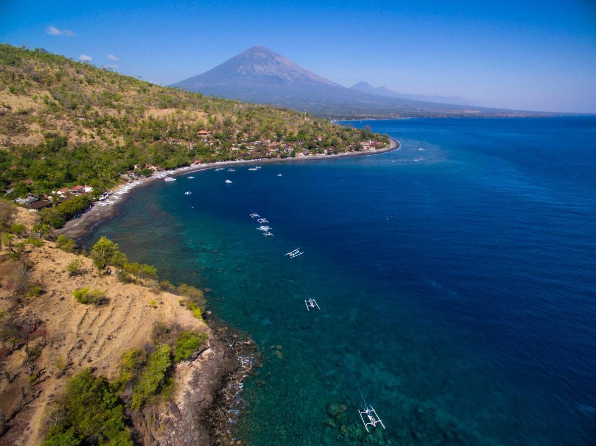 Jemeluk Beach Bungalows Amed Kültér fotó
